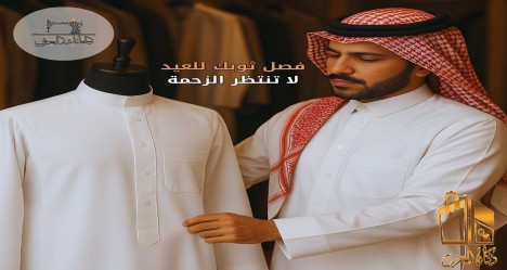 فصل ثوبك للعيد قبل الزحمة